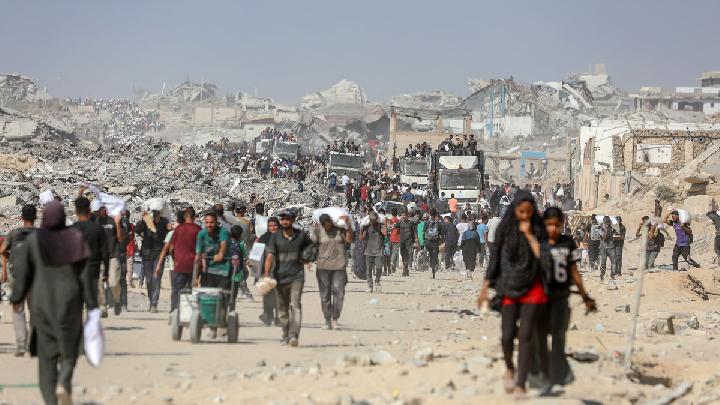 Ilustrasi kerugian ekonomi Israel akibat konflik Gaza